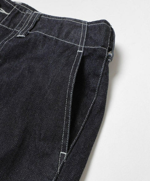 MR.OLIVE / RINSE WASH 12oz CRUNCH DEINIM / UTILITY PANTS / ミスターオリーブ リンスウォッシュ 12オンス クランチデニム / ユーティリティパンツ